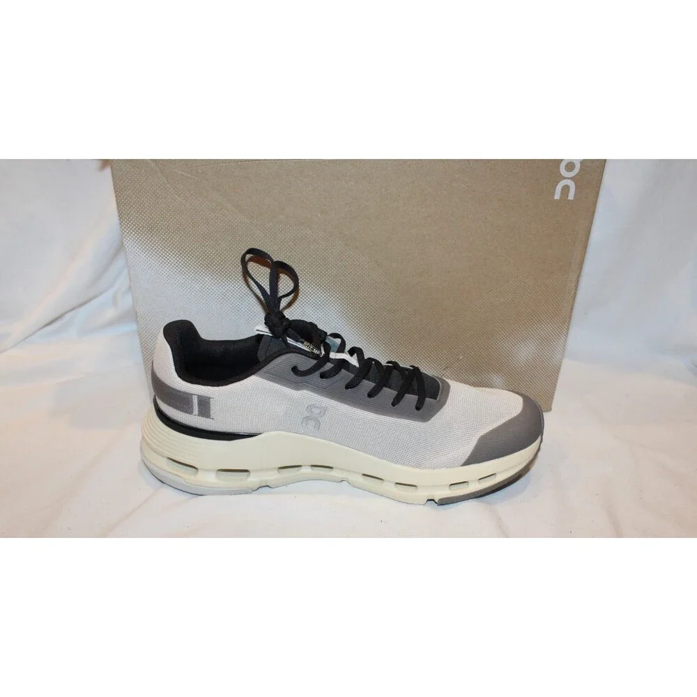 ON CLOUD WOMEN'S CLOUDNOVA FORM 2 RUNNING ATHLETIC SNEAKERS PEARL BLACK SZ 8.5